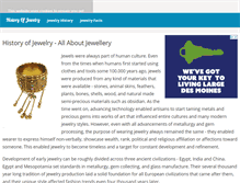 Tablet Screenshot of historyofjewelry.net